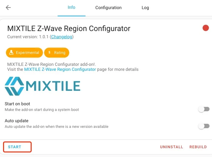 start-region-configurator